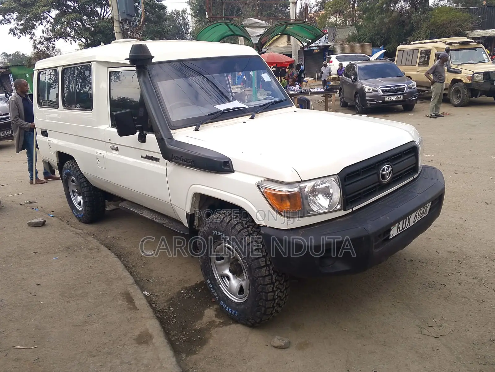 Toyota Land Cruiser 79 Series 2018 White
