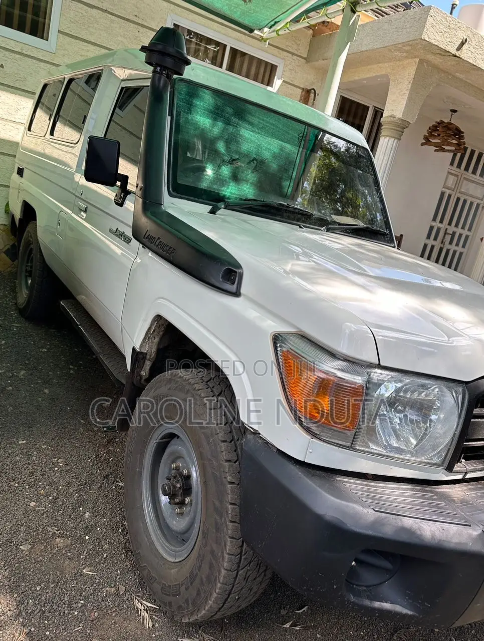 Toyota Land Cruiser 79 Series 2018 White