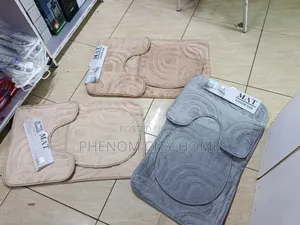 Warm 3pc Toilet Mats