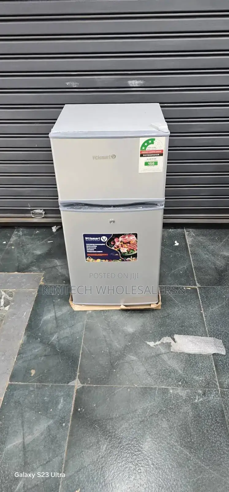Volsmart 108l Double Door Refrigerator