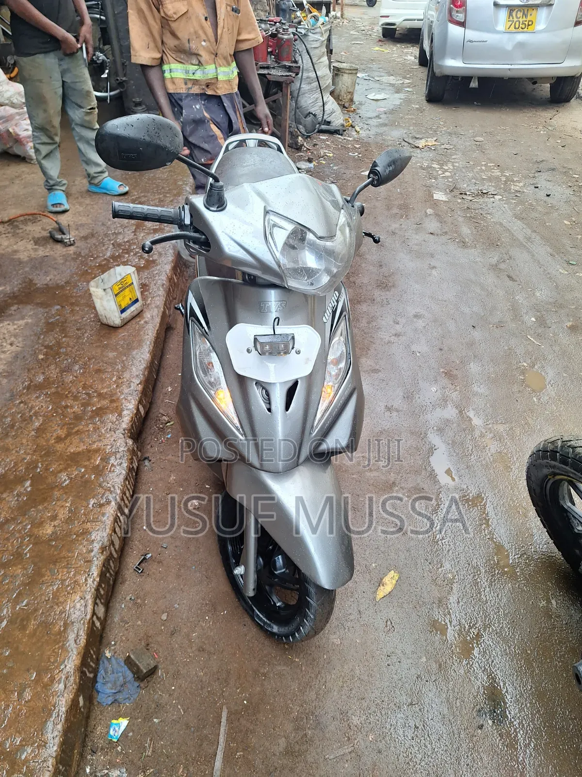 TVS Wego 2021 Gray
