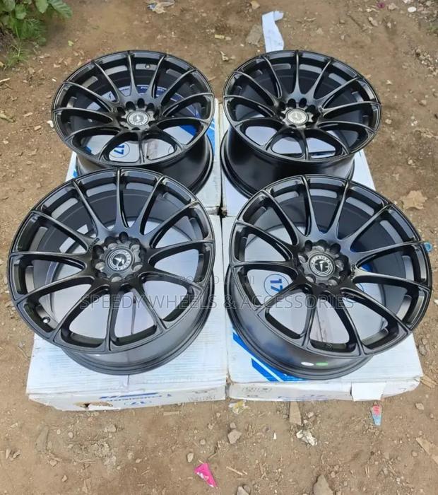 Size 17 Black Offsets 9j Mark X/Crown/Subaru