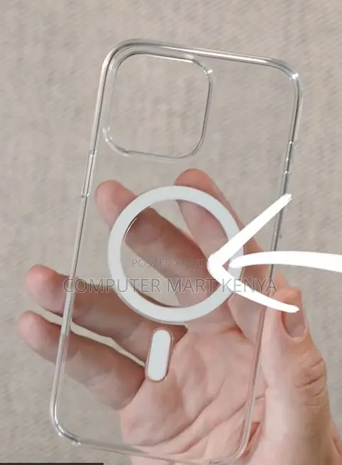 iPhone 15 Pro Clear Magnetic Phone Case