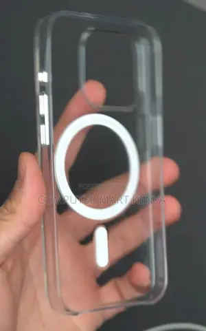 iPhone 15 Pro Clear Magnetic Phone Case