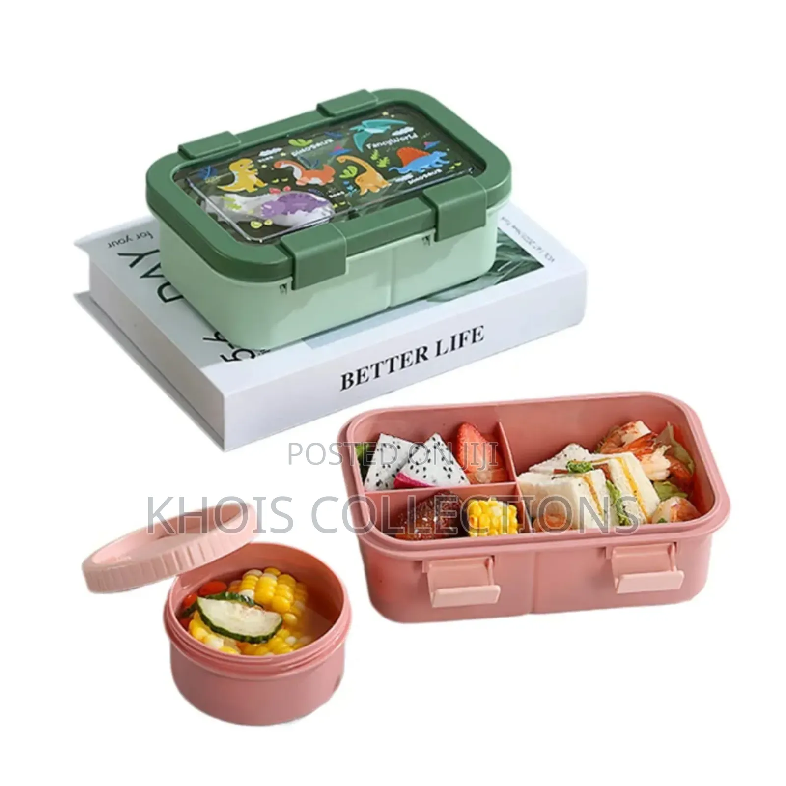 4 Compartment Lunch Box