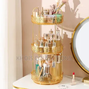 Rotating Makeup Storage Rack