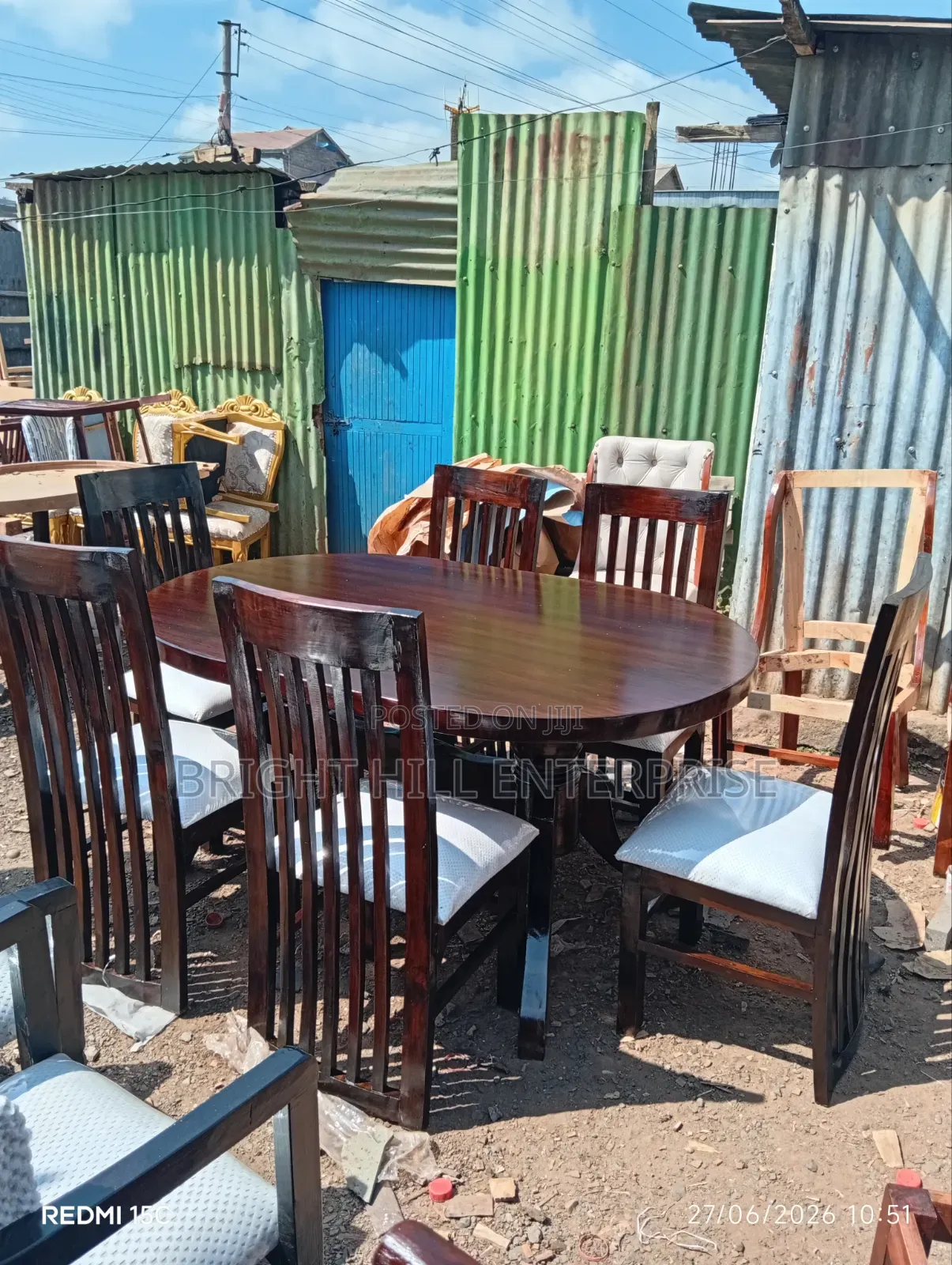 High End Dining Set ( 6 Seater)