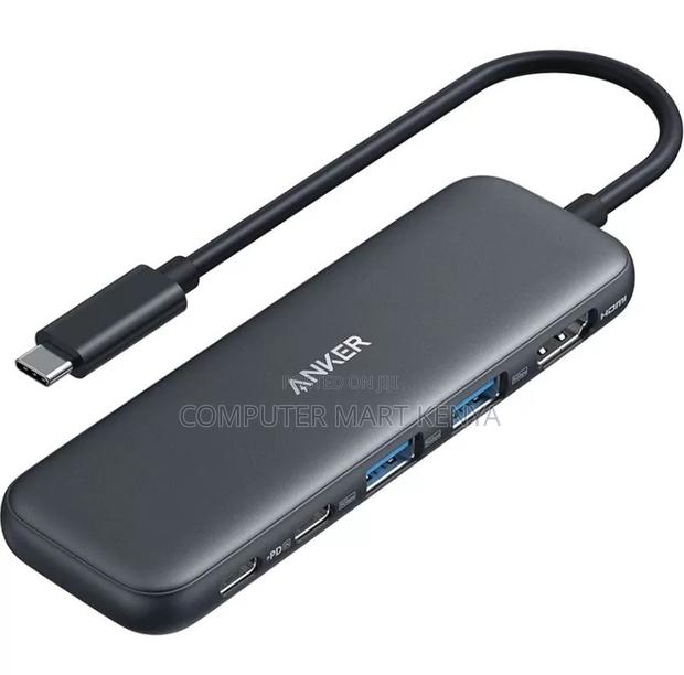 Anker 332 Usb-C Hub (5-in-1) Black - main view