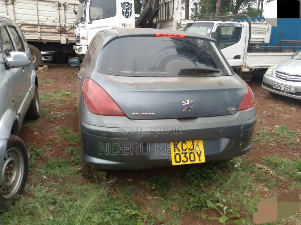 Peugeot 308 2009 Gray