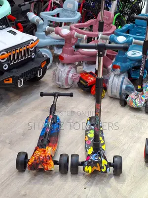 Red Blue Kids Scooter Brand New
