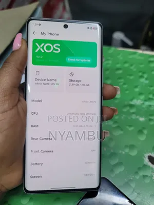Infinix Note 50 Pro 256 GB Gray