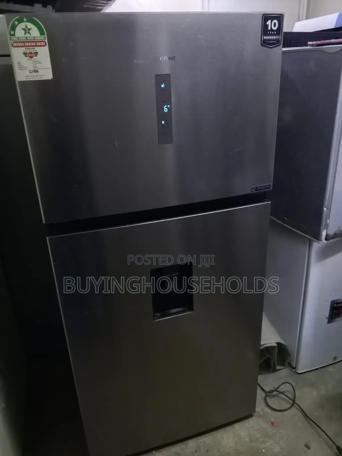 Hisense 510l Nonfrost Fridge With Dispenser