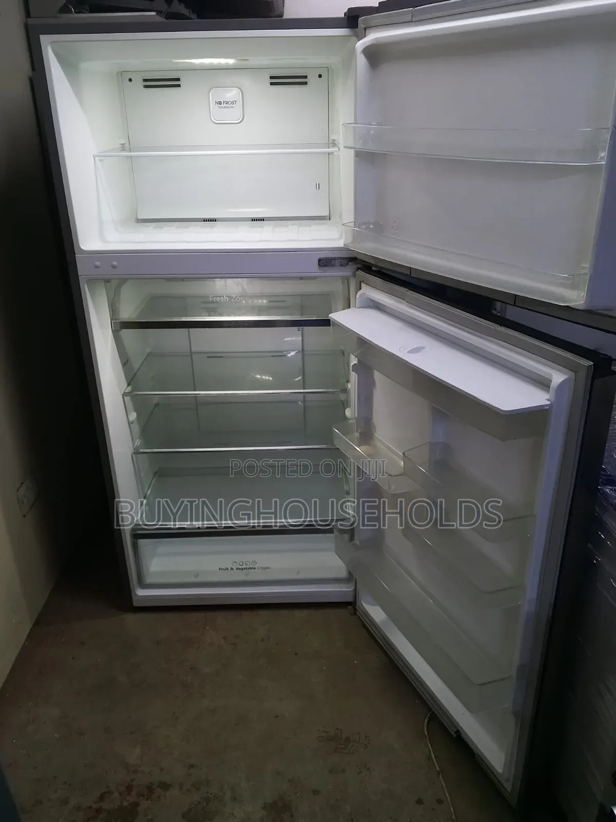 Hisense 510l Nonfrost Fridge With Dispenser
