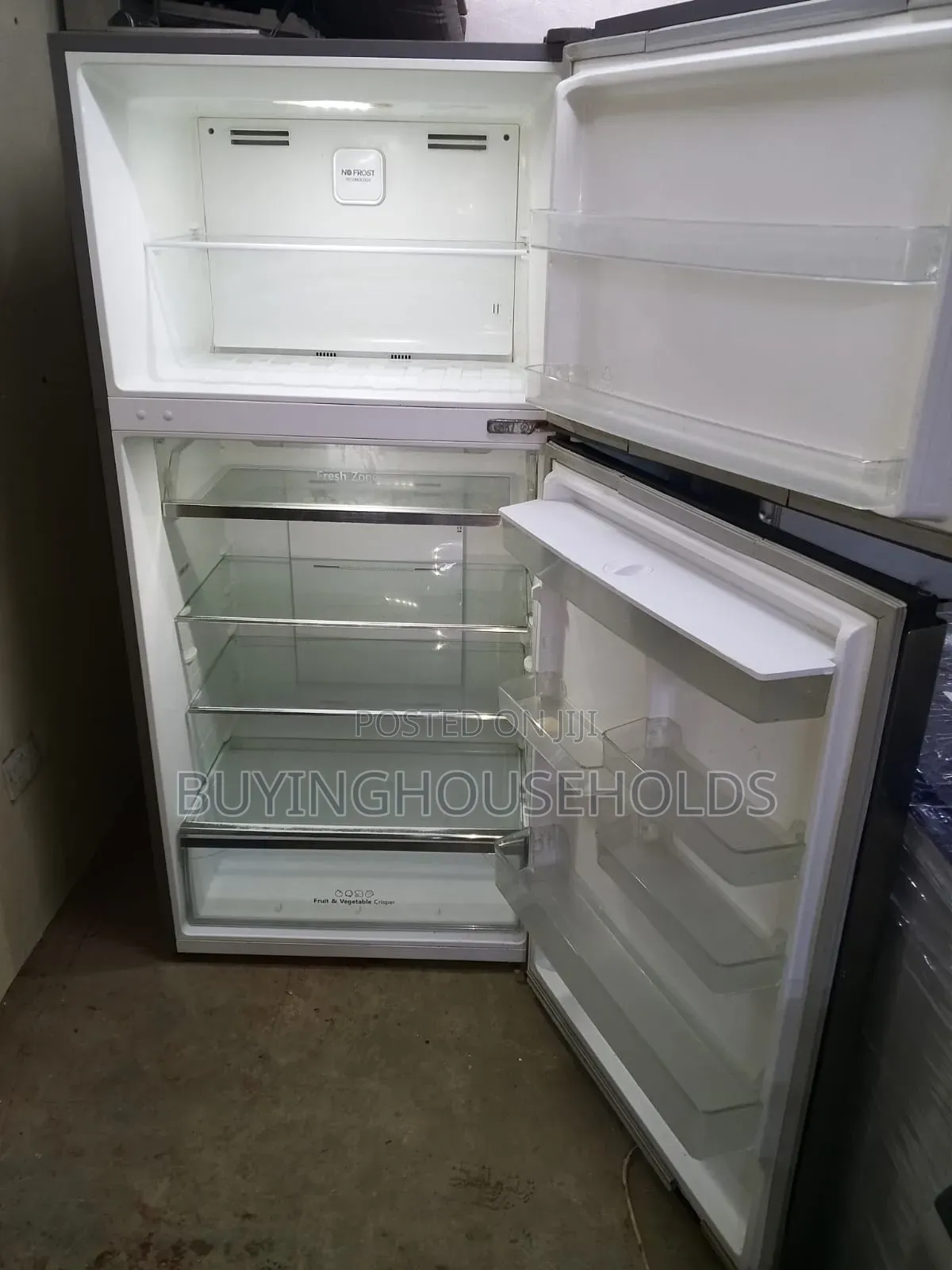 Hisense 510l Nonfrost Fridge With Dispenser