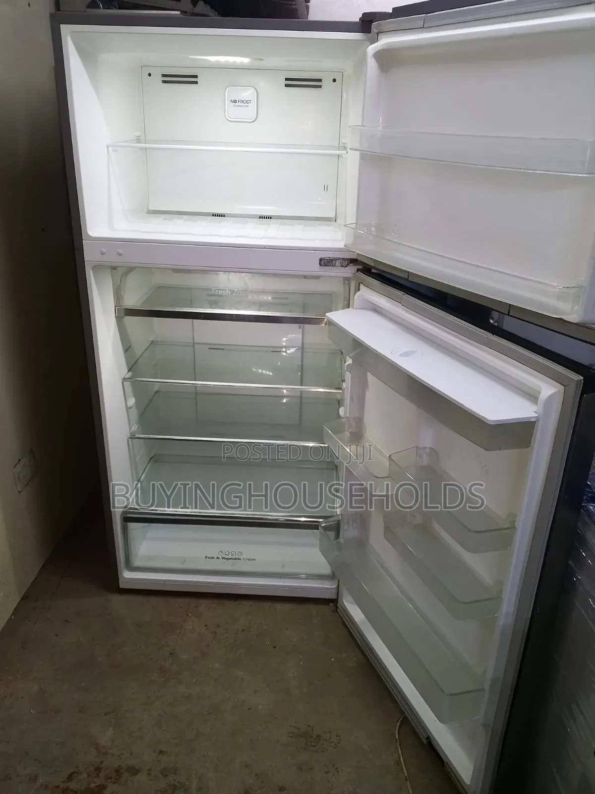 Hisense 510l Nonfrost Fridge With Dispenser