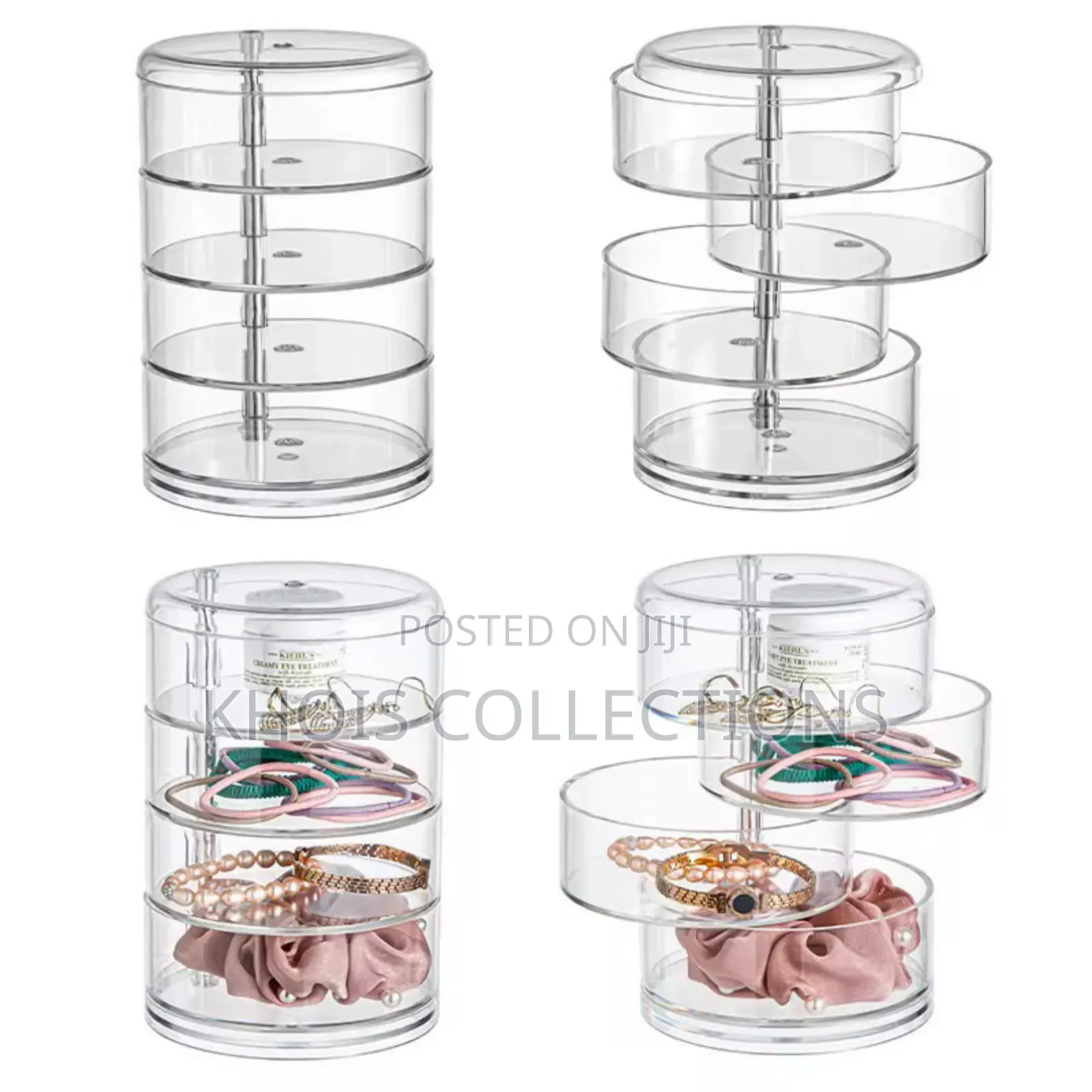 Rotating Jewelry Storage Organizer
