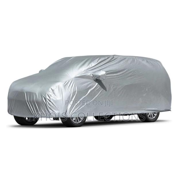 High Quality Universal Grey Car Cover - main view