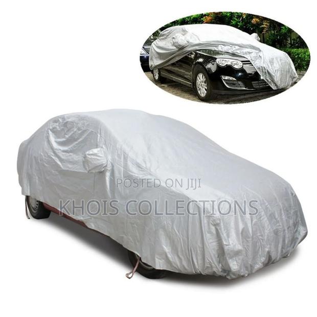 High Quality Universal Grey Car Cover - thumbnail 3