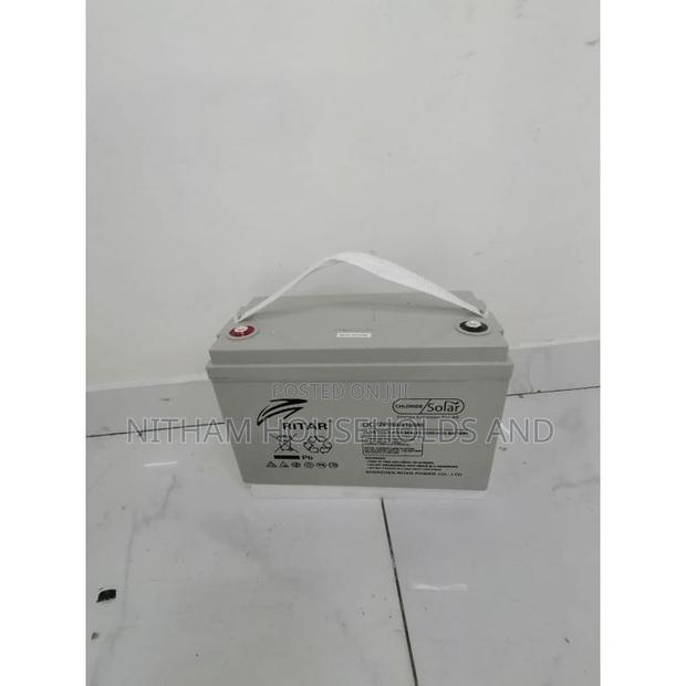 100ah Ritar Solar Battery Maintenance Free Dry Cell Deep Cycle Battery - main view