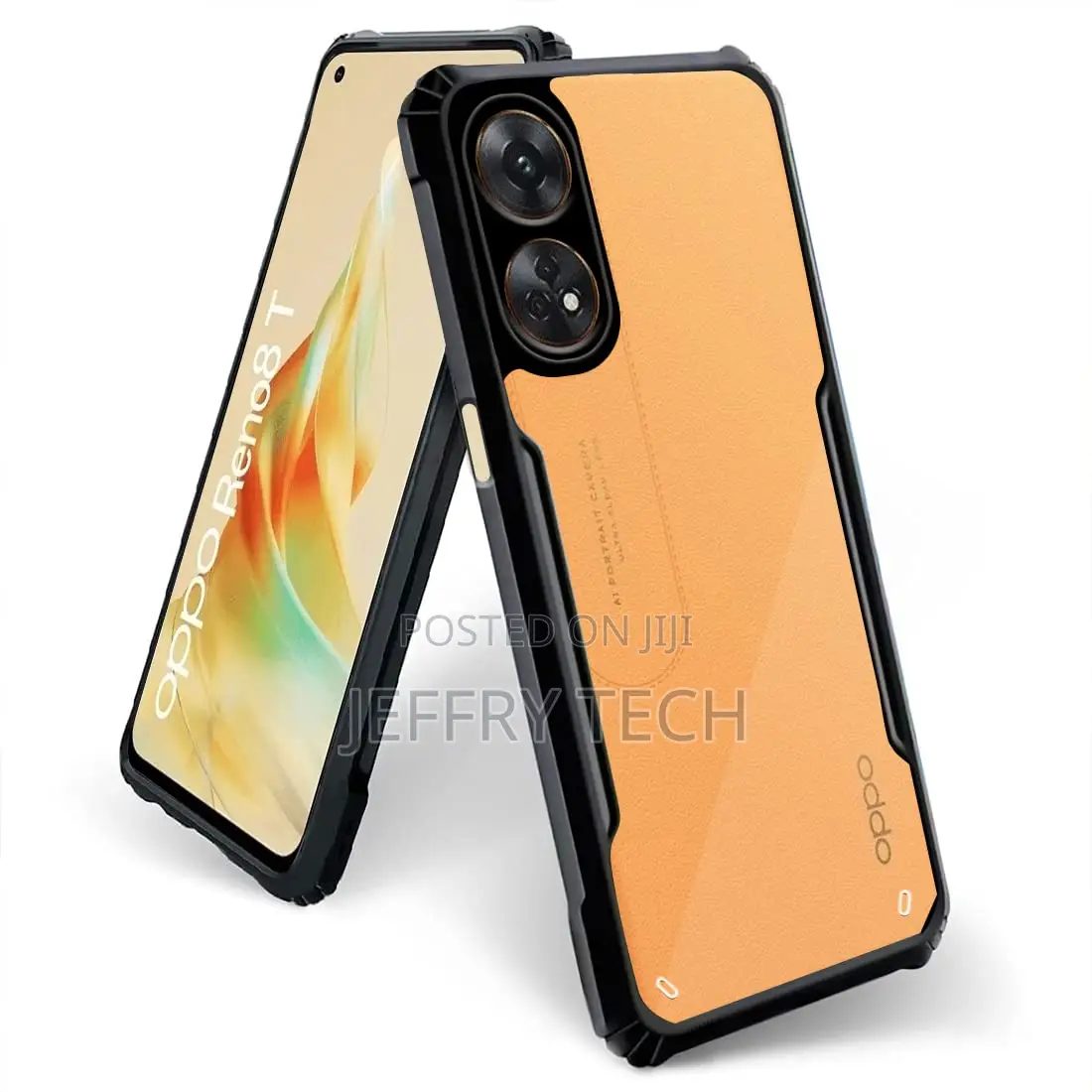 Shockproof Crystal Clear Oppo Reno 8t 4g Back Cover Case