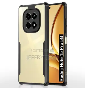 Redmi Note 15 Pro 5g Back Cover | Clear Case| Back Cover Case for Redm