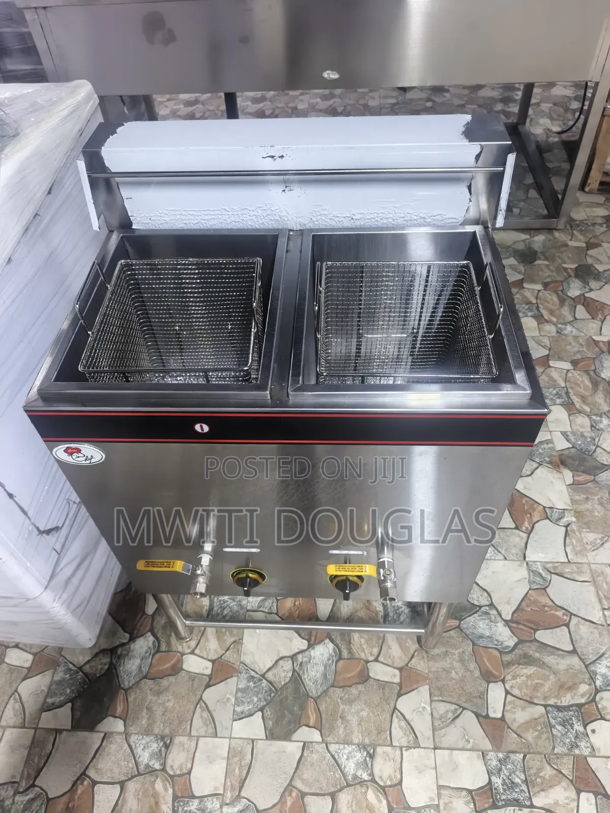 Imported Gas Double Chips Fryer