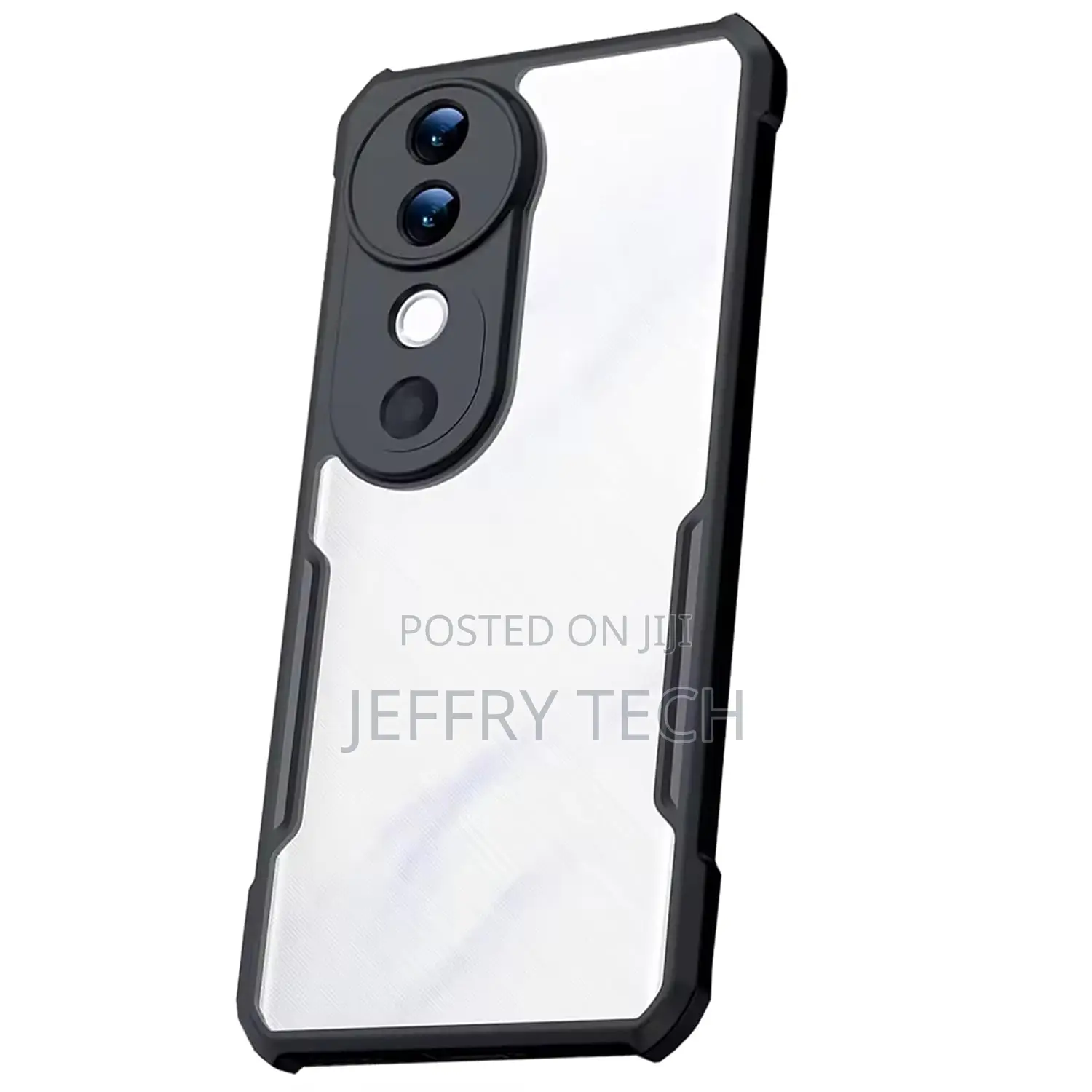 Tpu+Pc Shockproof Crystal Clear Back Cover Case for Vivo V40| Protecti