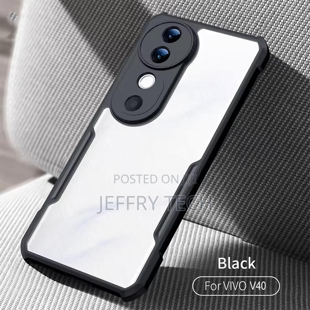 Tpu+Pc Shockproof Crystal Clear Back Cover Case for Vivo V40| Protecti - thumbnail 2