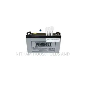 Luminous 200ah Solar Battery Heavy Duty Use Solar Battery