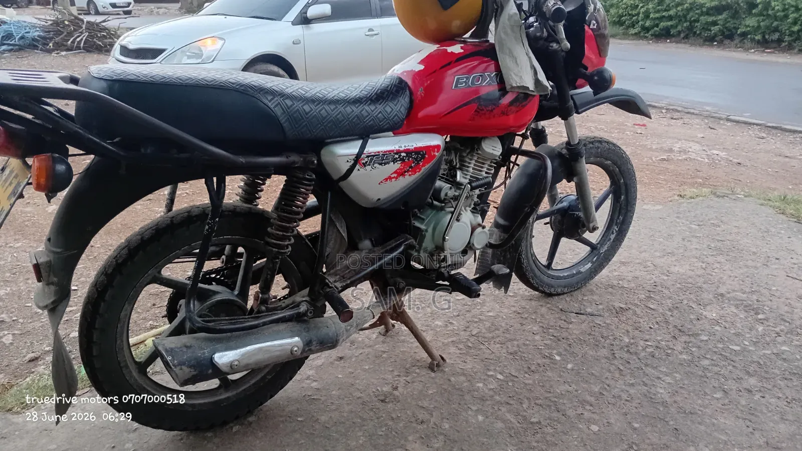 Bajaj Boxer 125 2019 Red