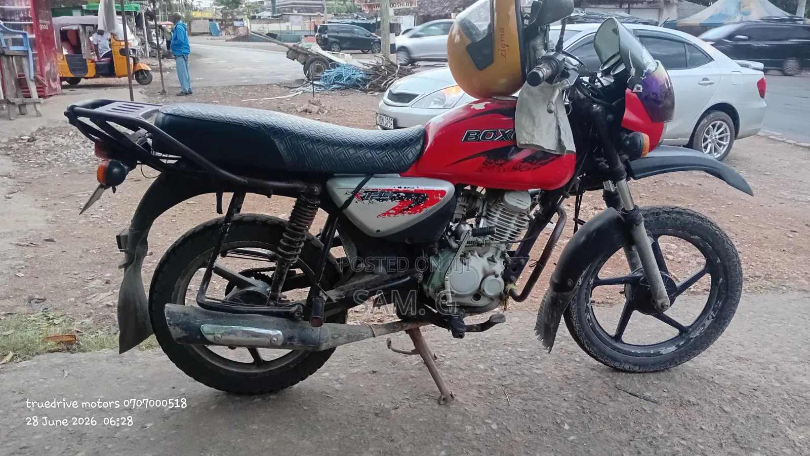 Bajaj Boxer 125 2019 Red