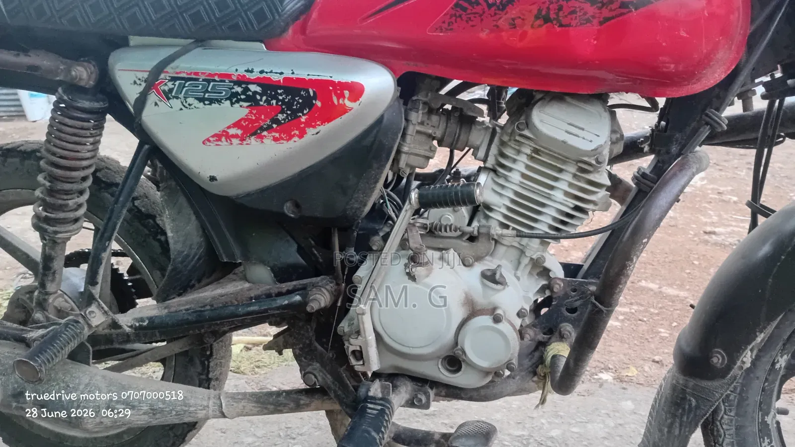 Bajaj Boxer 125 2019 Red