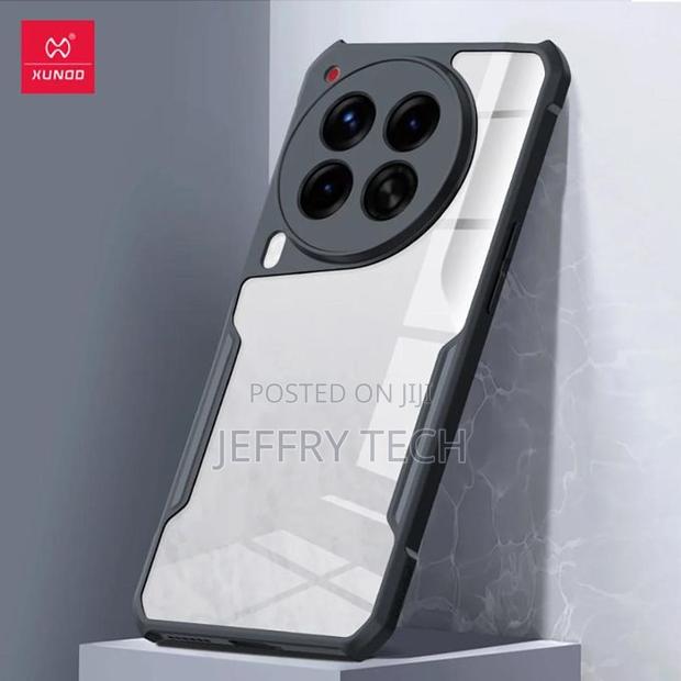 Tecno Camon 30 Transparent, Clear and Colorless With Black Edges Uniqu