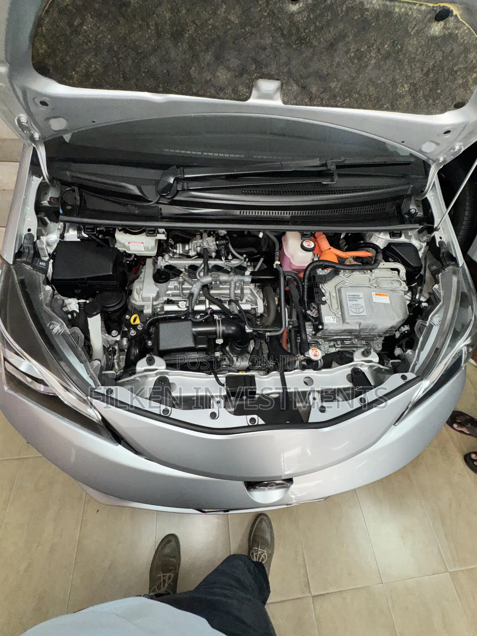Toyota Vitz 1.5 FWD Hybrid 5dr 2020 Silver