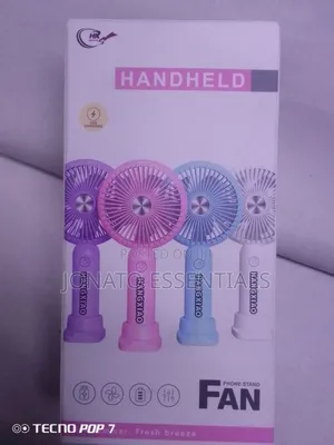 Rechargeable Mini Handheld Fan for Home Office and Travel