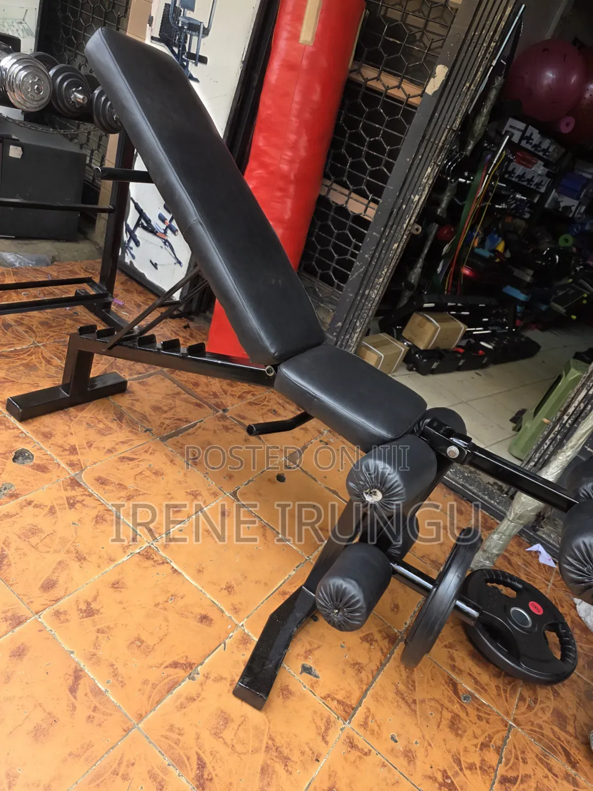 Strong Leg Extension Bench Press