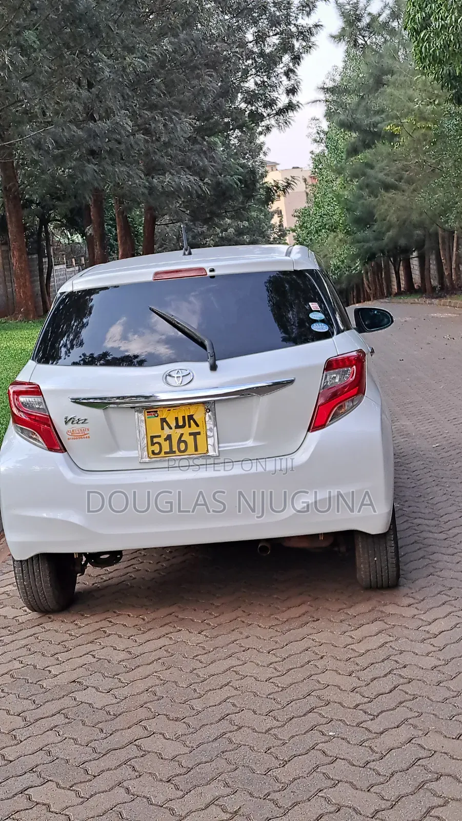 Toyota Vitz 2015 White