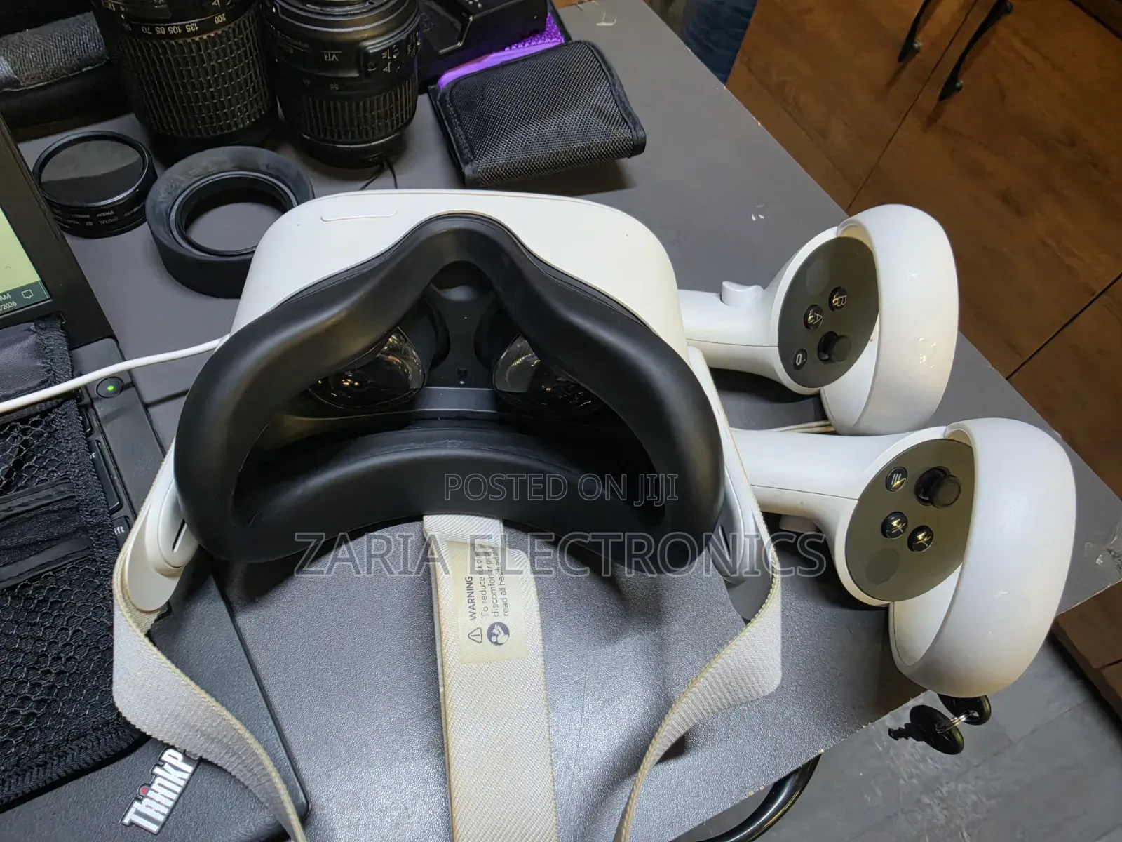 Meta Quest 2 128gb Slightly Used Vr With Carrying Case