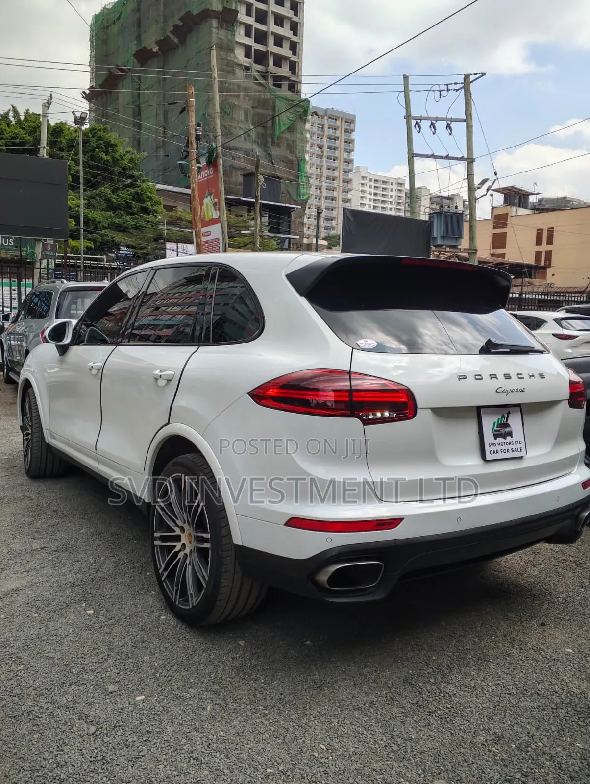 Porsche Cayenne 2018 White