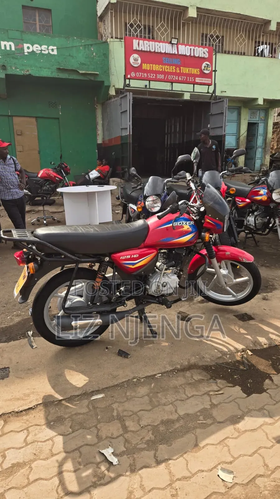 Bajaj Boxer 125 2025 Red
