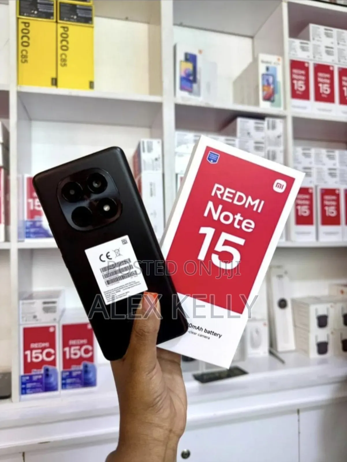 New Xiaomi Redmi 15C 4G 128 GB Black