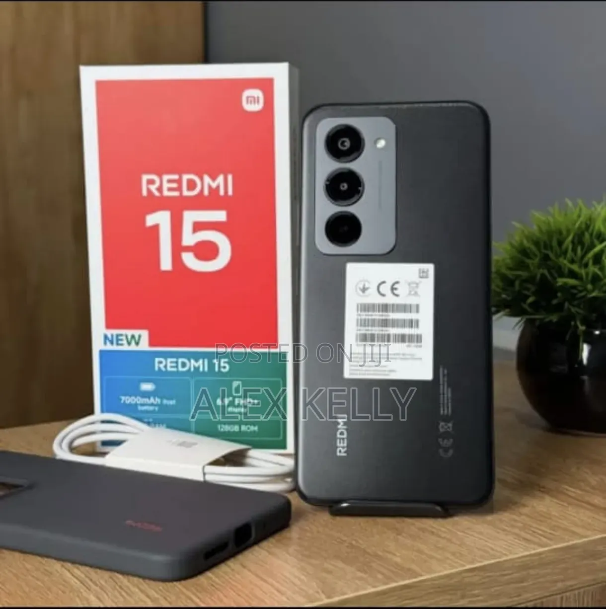 New Xiaomi Redmi 15C 4G 128 GB Black
