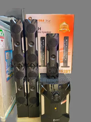 Sayona SHT-1192bt 3.1ch Tall Boy Woofer System – Bluetooth, Usb, Fm