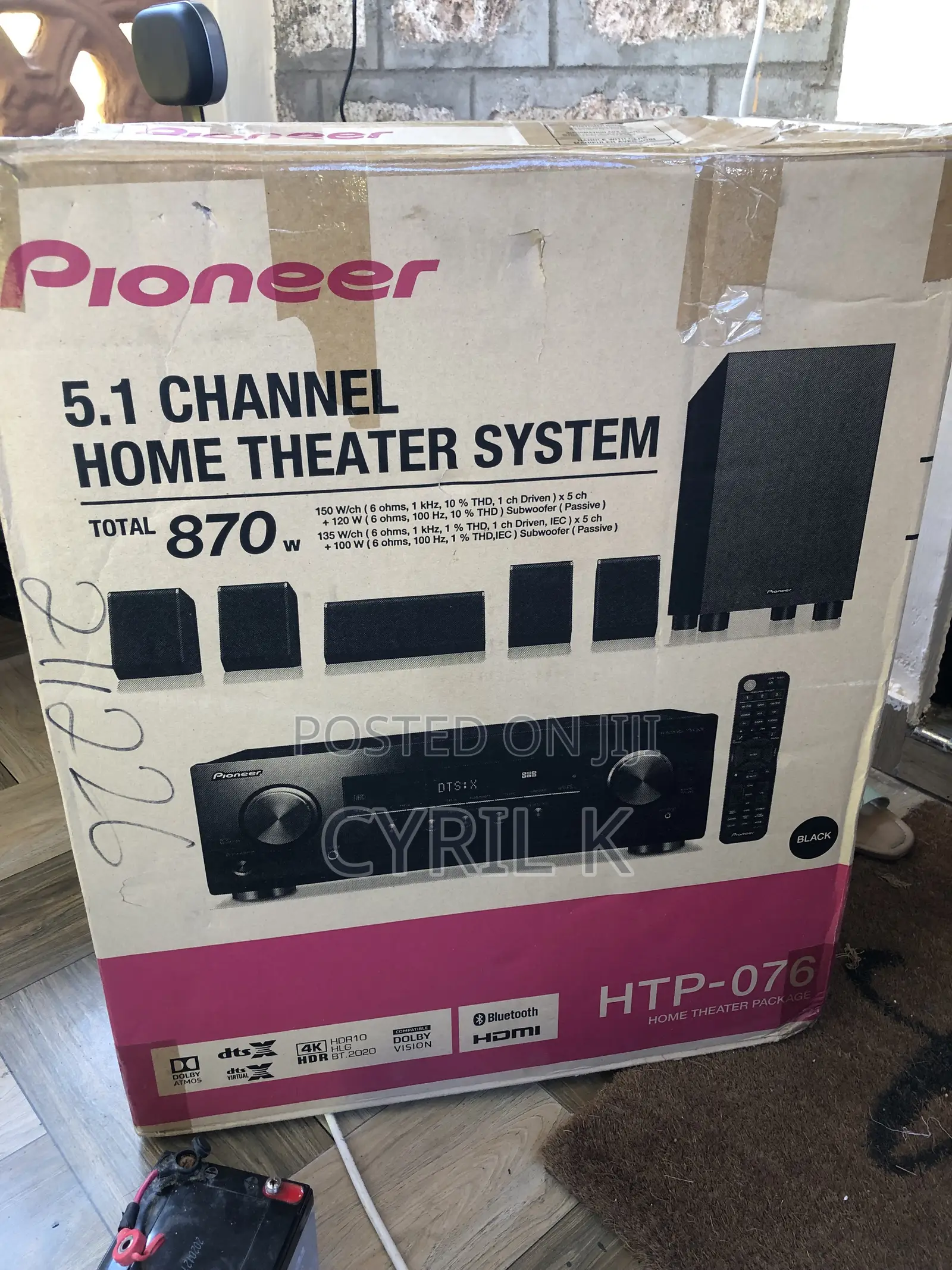 Pioneer 5.1channel Homethearte