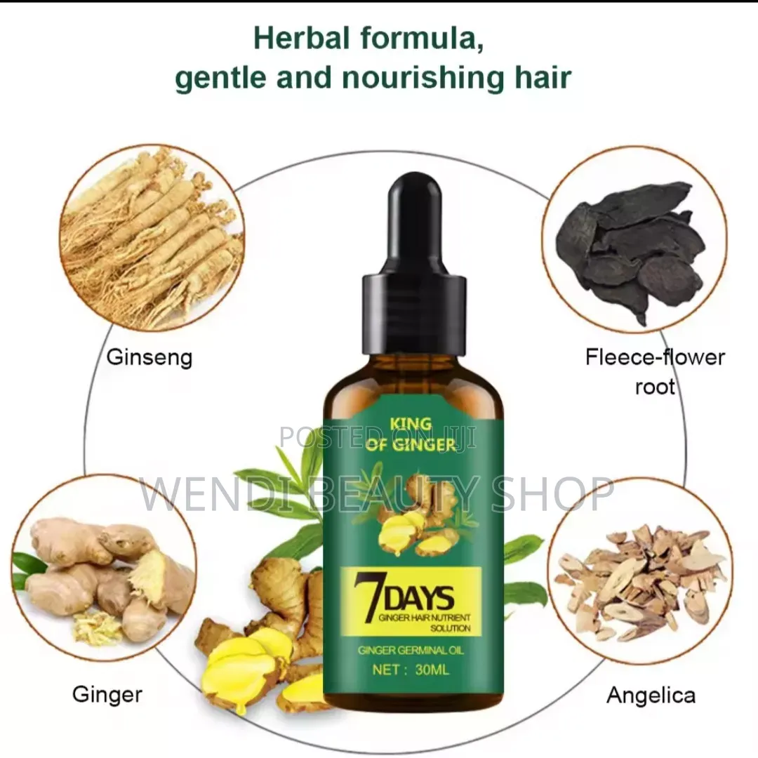7day Ginger Germinal Hair Oil Growth Essence