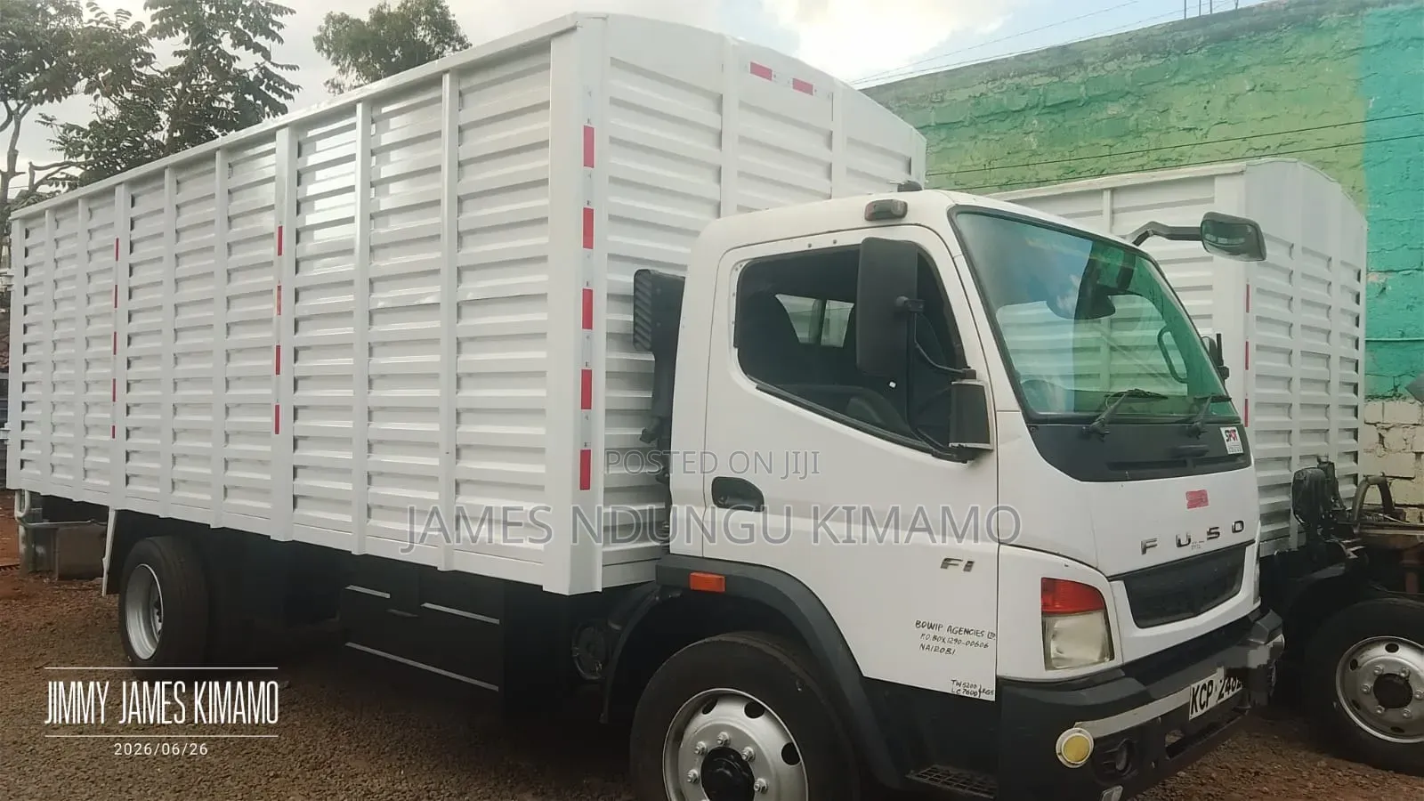 Mitsubishi Fuso Truck F1 2017 White