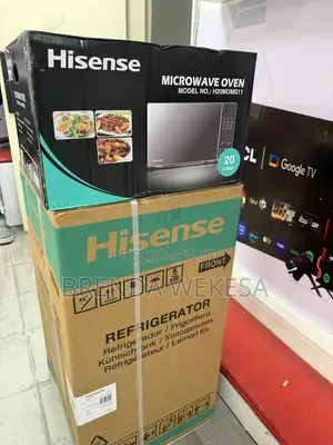 Hisense 94l Single Door Fridge Ref094dr 20l Microwave Oven H20moms11