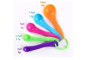 5pcs Colourful Measuring/Seasoning Spoons Set
