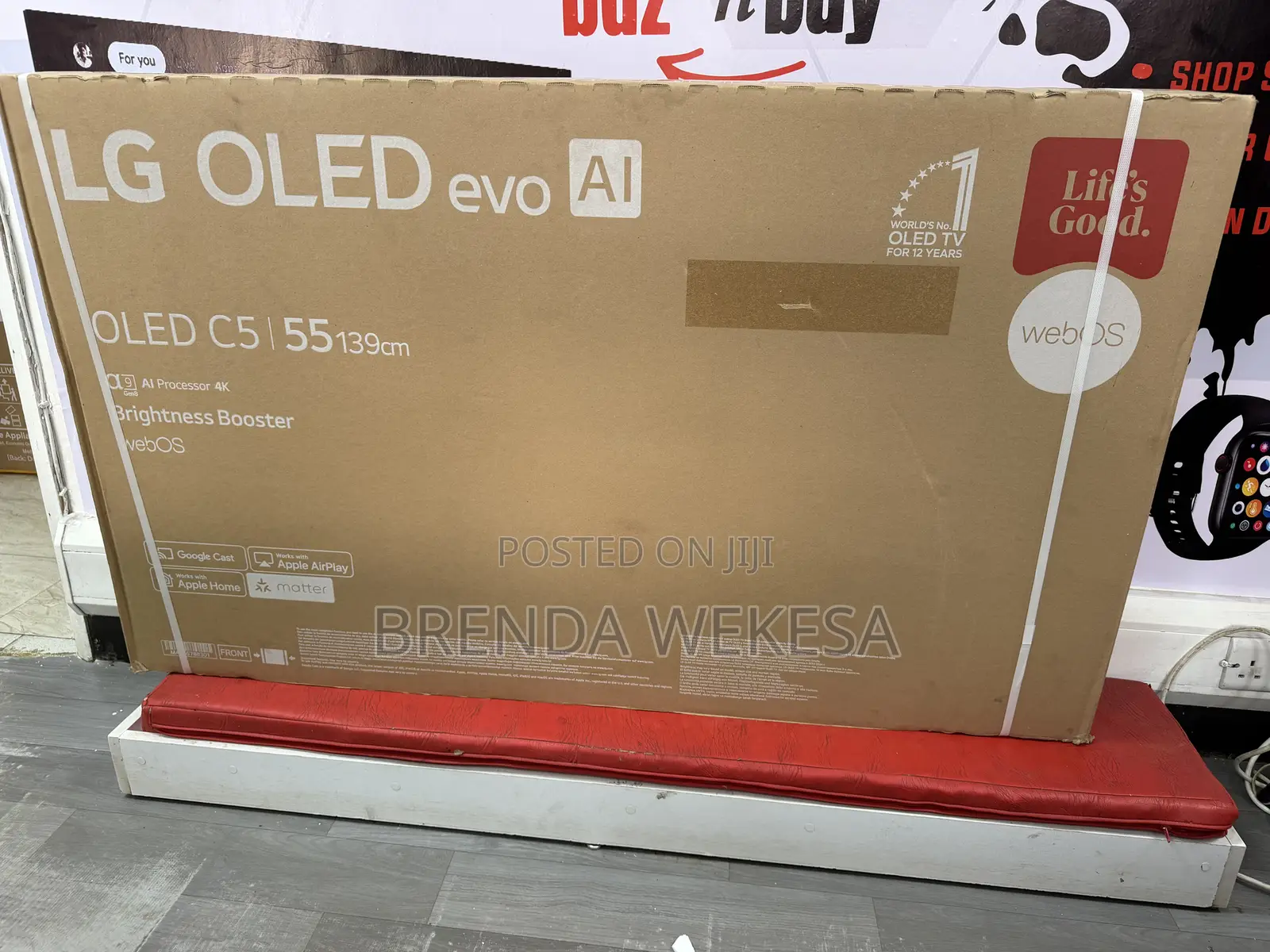 55 Inch LG Oled Evo Ai C5 Smart TV 2025