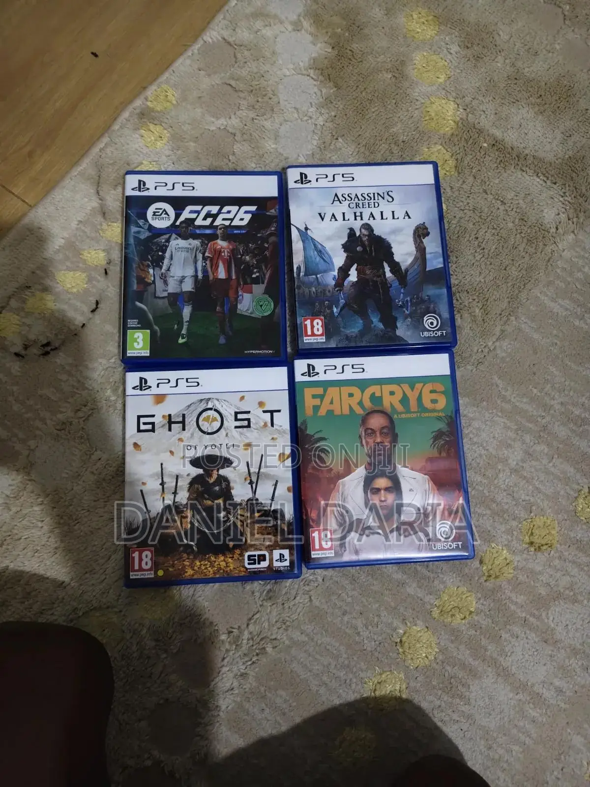 Ps5 Slim With 4 Games